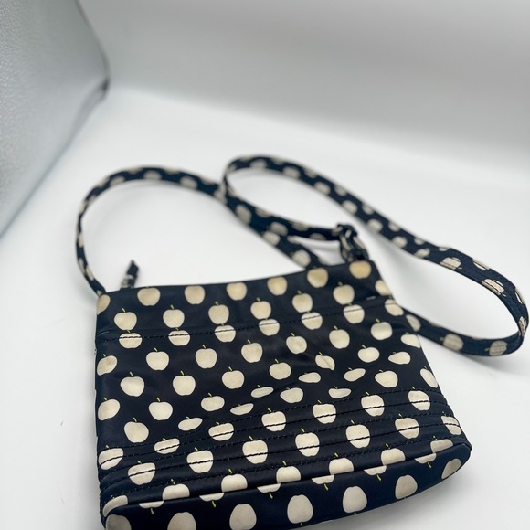 kate spade Crossbody Black and White Polka Dot Nylon Bag - Picture 6 of 6